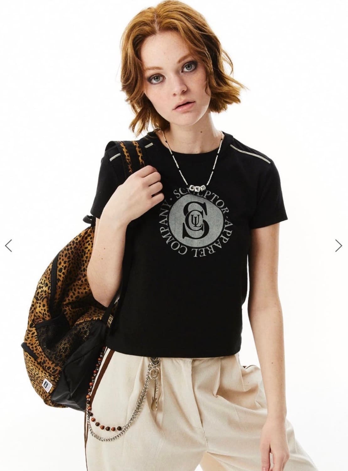 스컬프터 Sculptor Varsity Logo Tee Black 상품이미지1