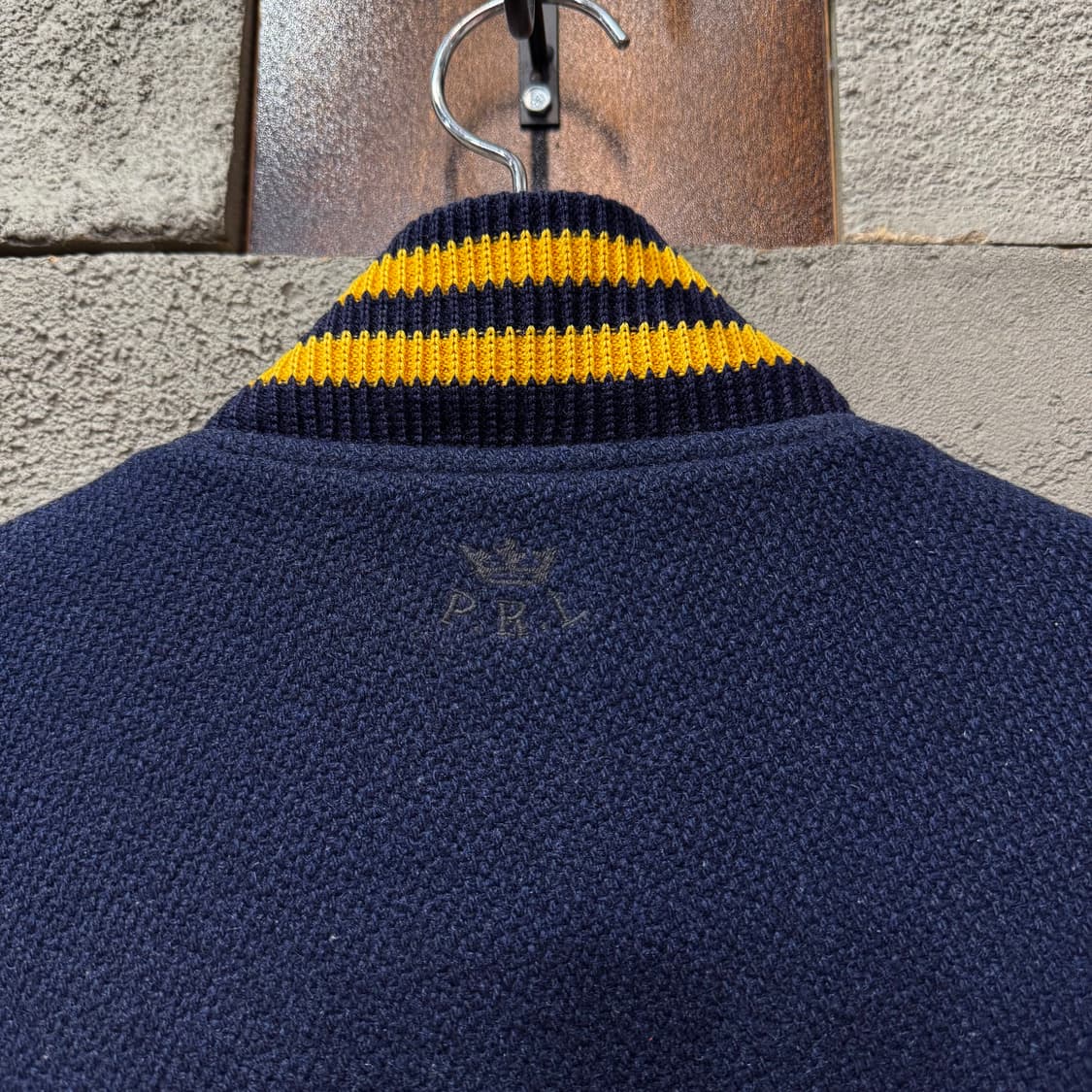 90s 랄프로렌 폴로 바시티 조끼 (XL)   상품이미지6