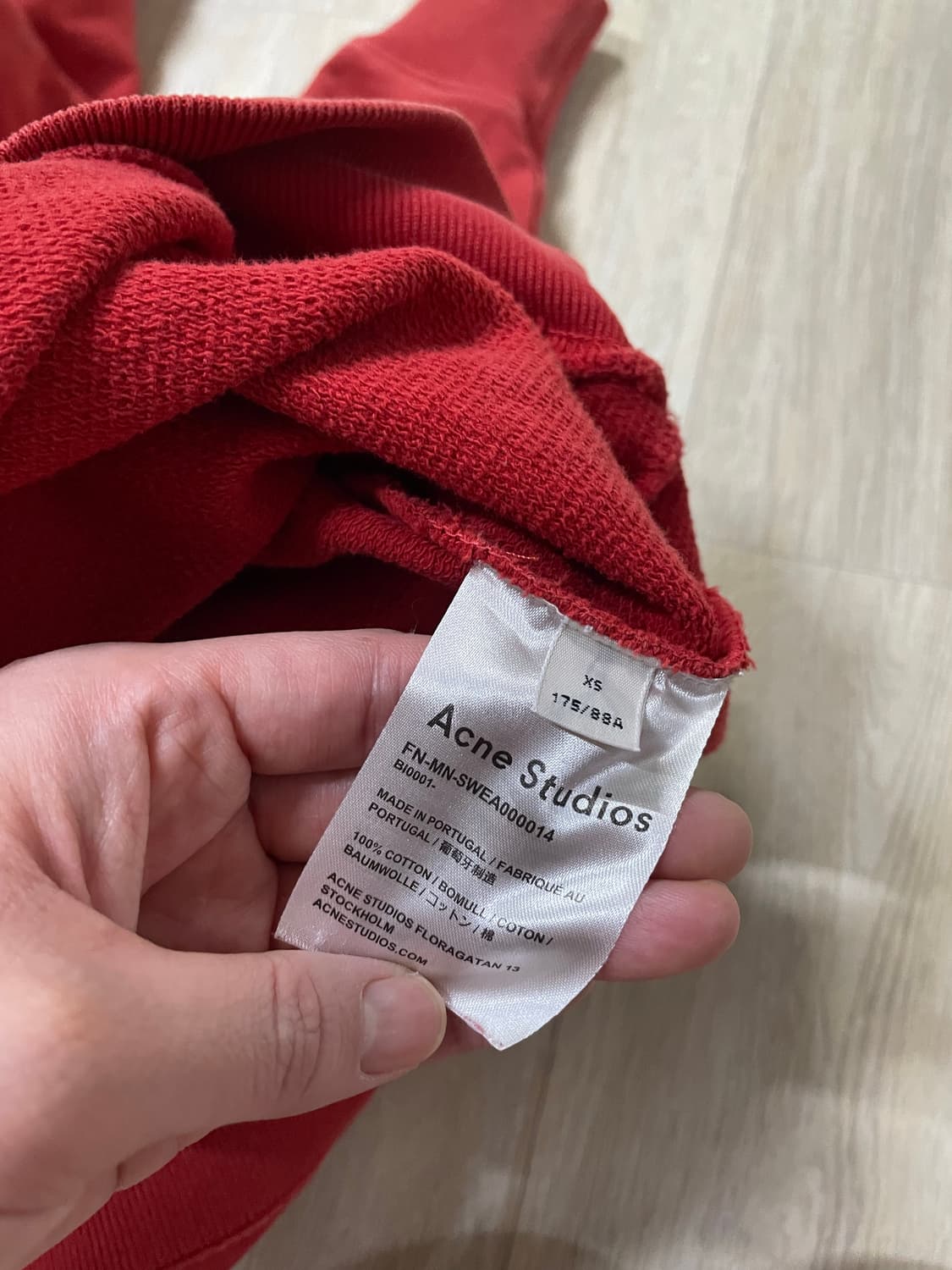 아크네스튜디오 맨투맨  상품이미지3