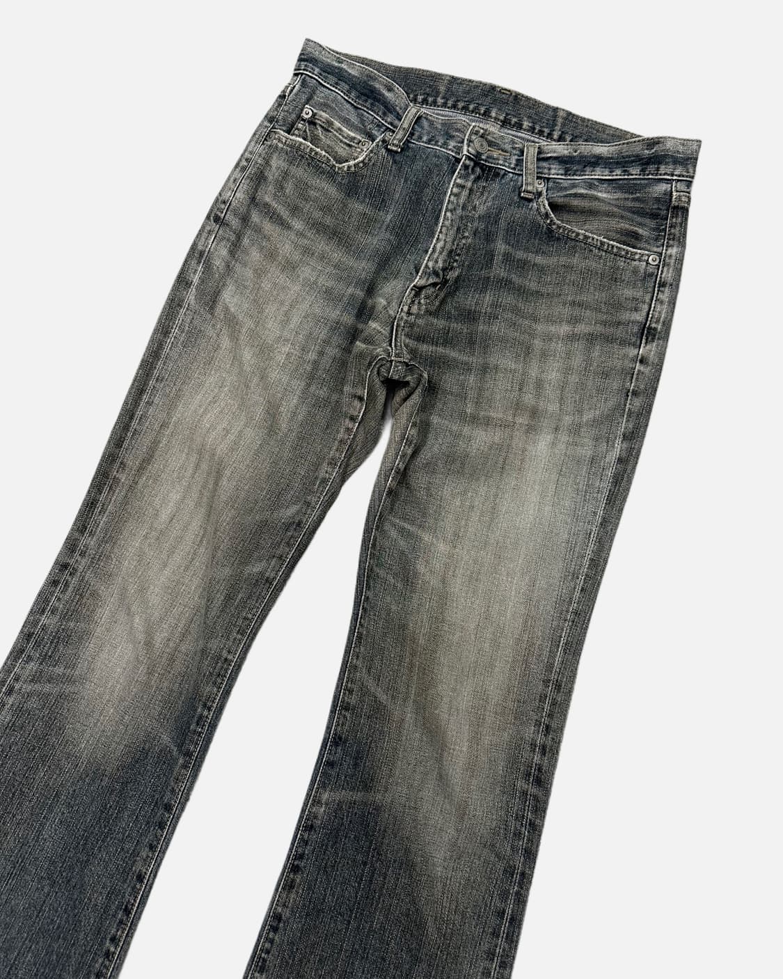 vintage uniqlo fade flare jean 상품이미지2