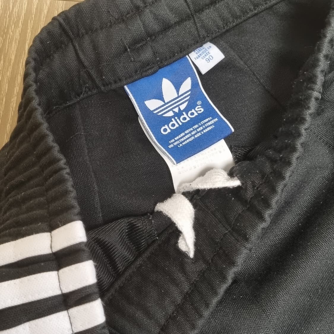 adidas아디다스 유로파 추리닝 블랙 검정 트레이닝바지 빈티지 긴바지 상품이미지2