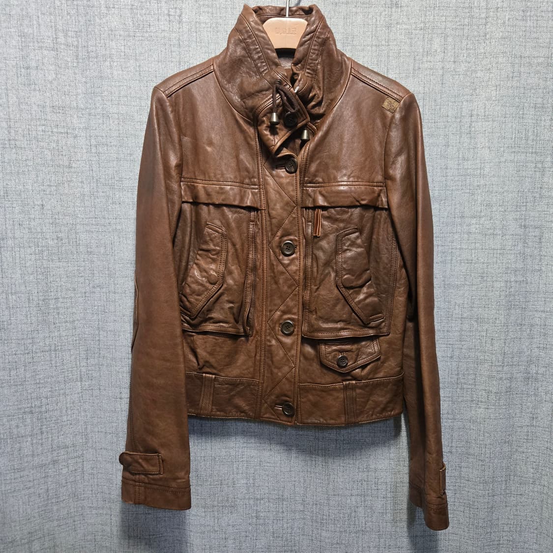 써스데이아일랜드 여성 양가죽 자켓  상품이미지1