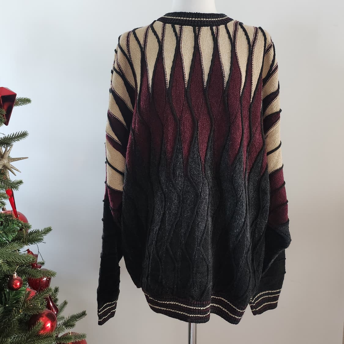 Bachrach 빈티지 케이블 니트 남여공용 상품이미지1