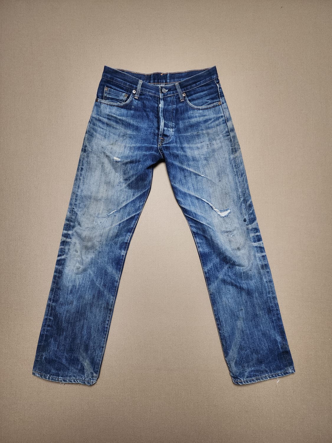 태국산 Levi's 501 Big E 셀비지 데님 팬츠 상품이미지1
