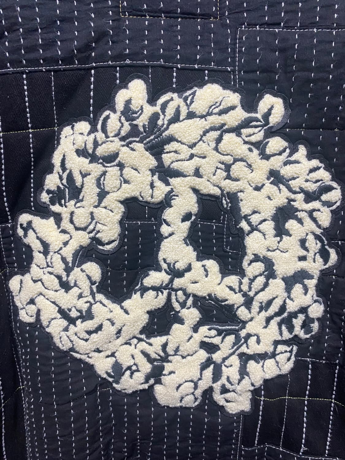 데님티어스 피스 패치워크 패디드자켓 상품이미지7