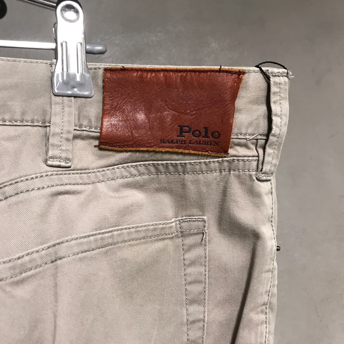 폴로 랄프로렌 코튼 팬츠 그레이 36/34 상품이미지5