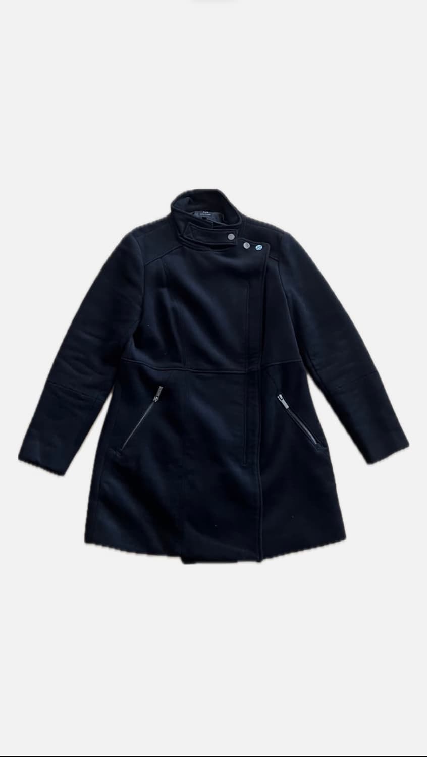 아르마니 사선 비대칭 펜싱 코트 상품이미지1