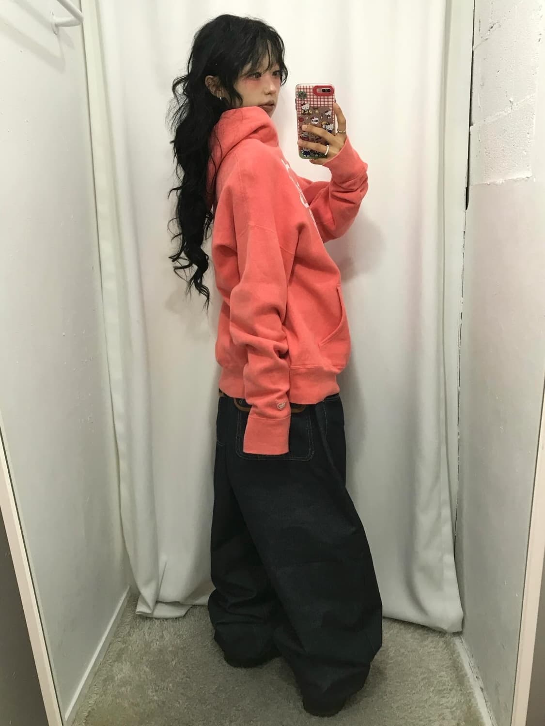 Human Made Tsuriami Hoodie - Pink 상품이미지4