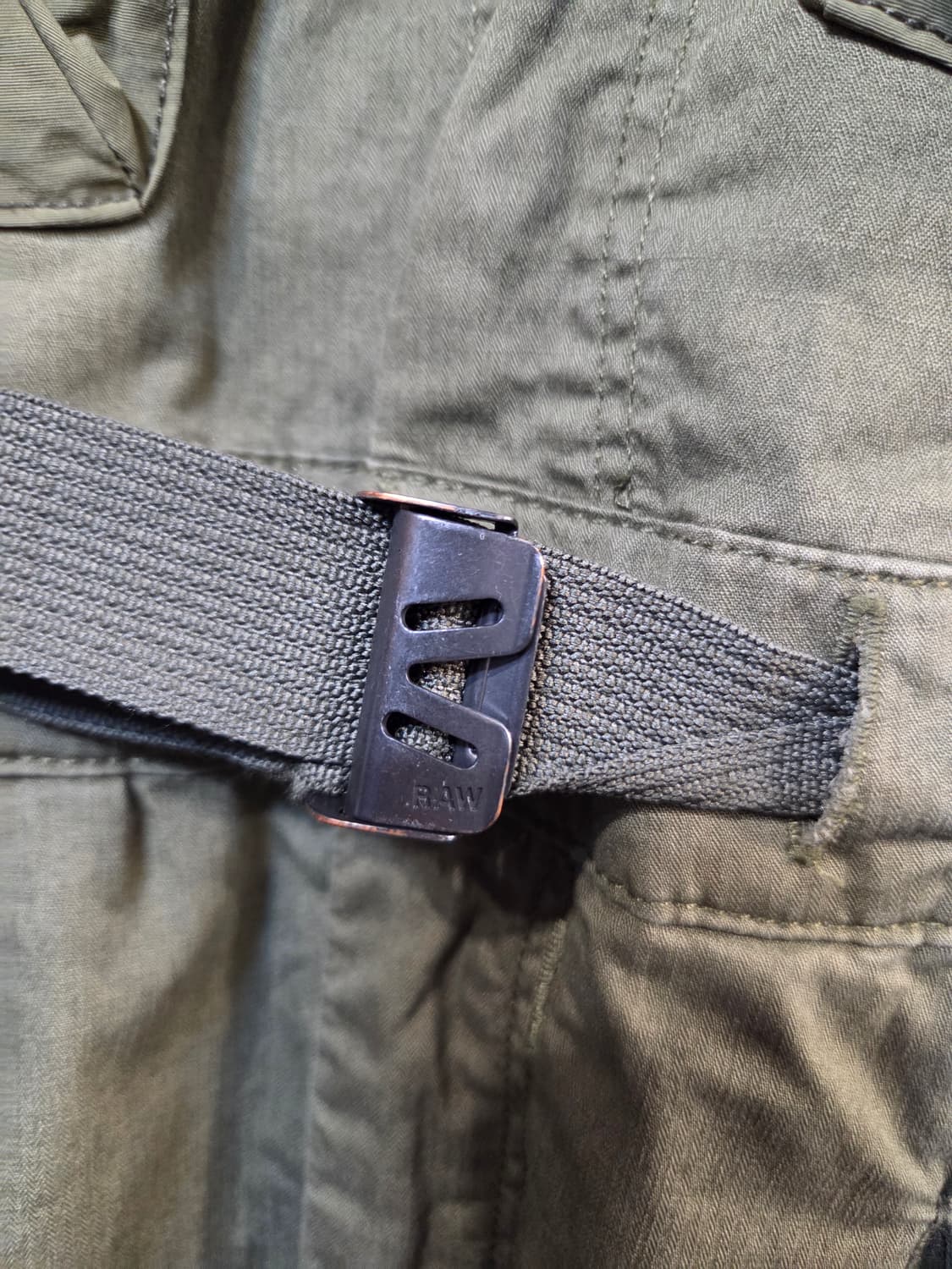 카키색 점프수트 작업복 스타일(S)남여공용 상품이미지6