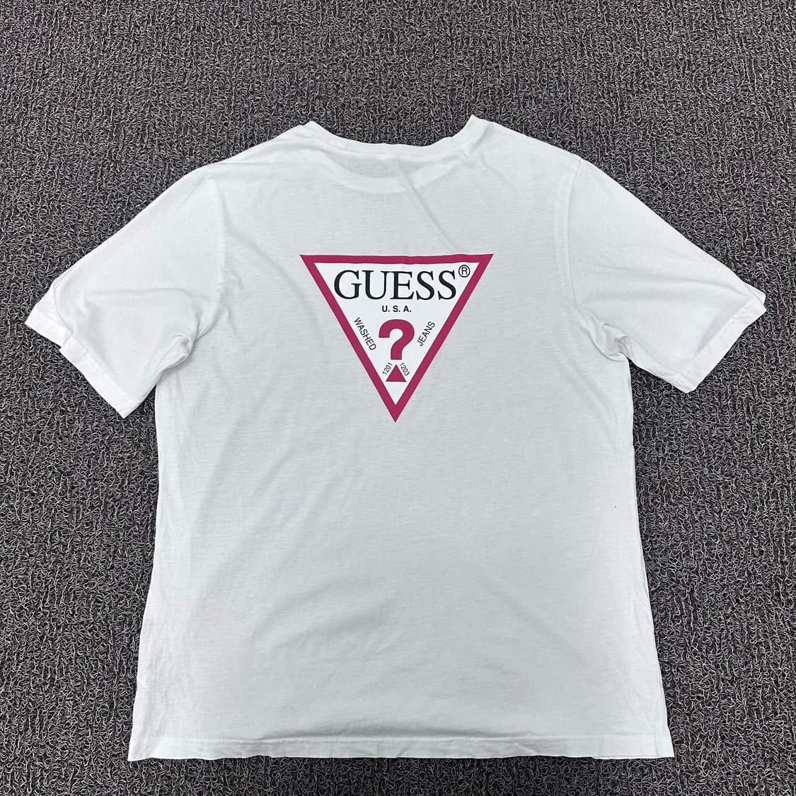 GUESS 게스 반팔티셔츠 화이트 95(M) 상품이미지5