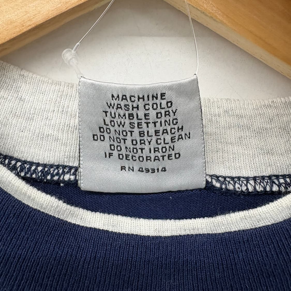 유니버셜 스튜디오 빈티지 배색 반팔 티셔츠 네이비 남성L 상품이미지7