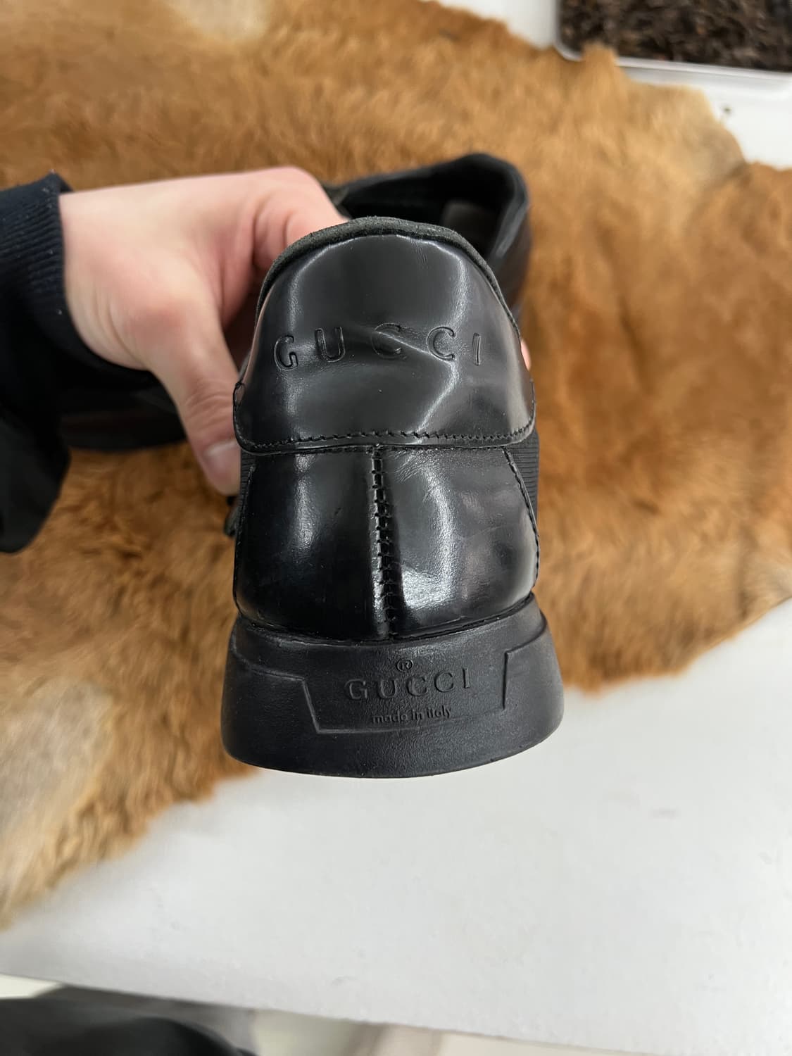 구찌 더블 벨크로 스니커즈 상품이미지5