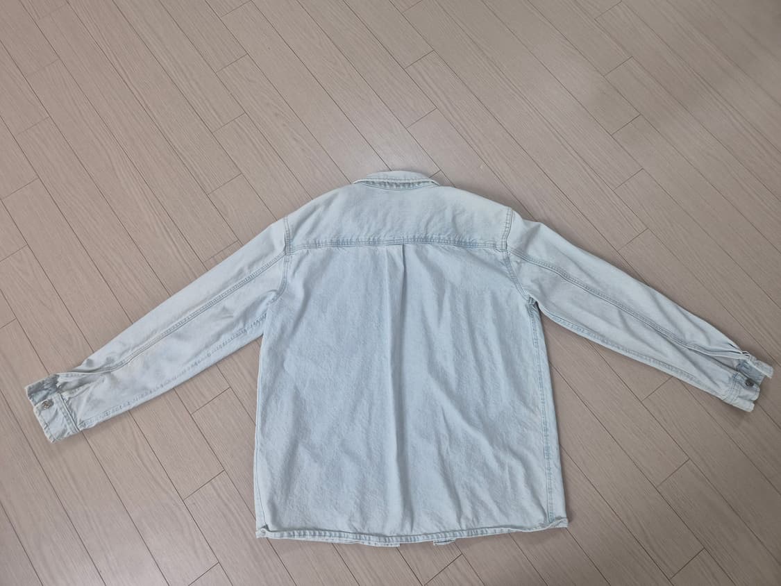자라 워시드 데님 셔츠 자켓 상품이미지2