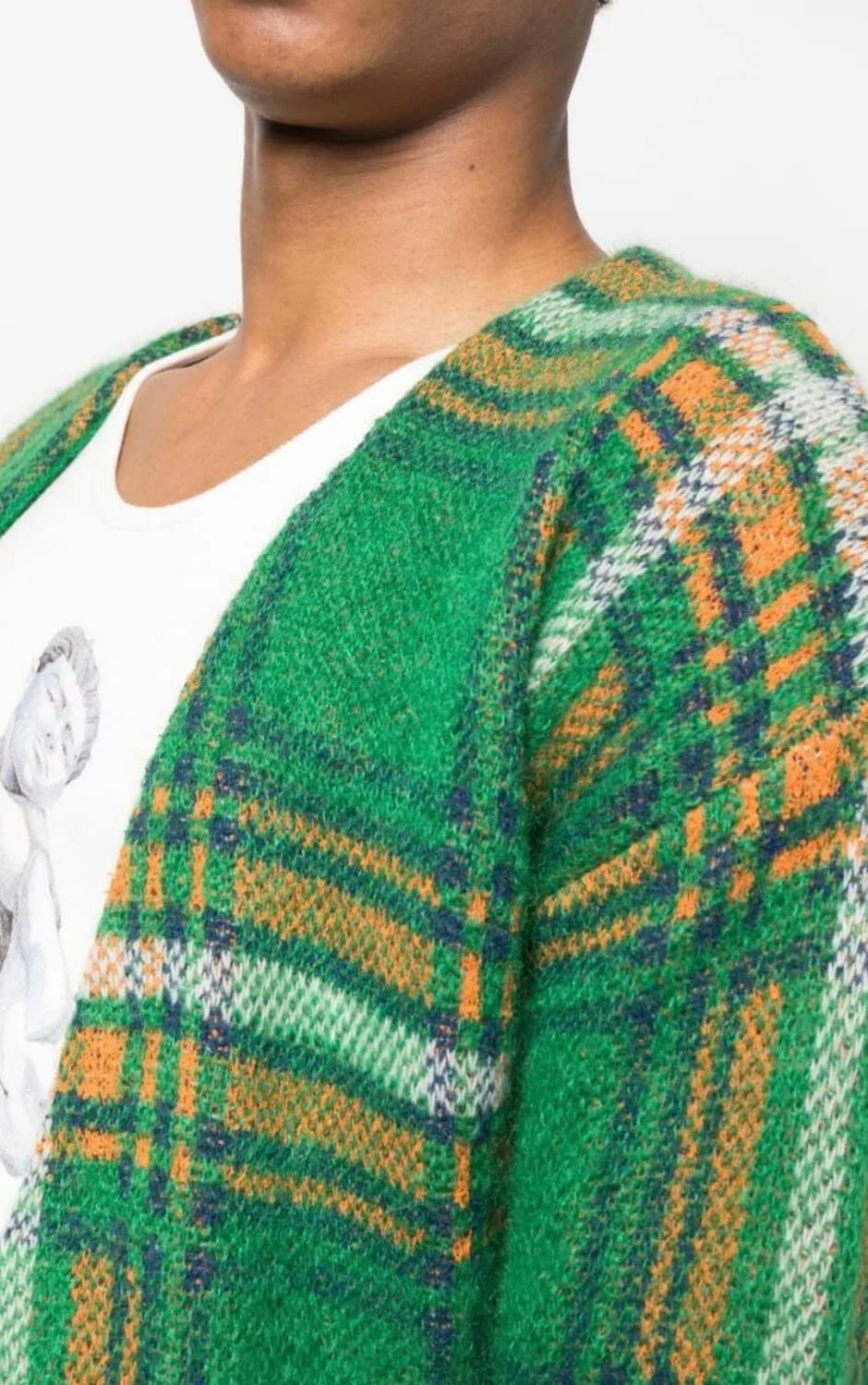 ERL 체크패턴 가디건 L사이즈 23ss 상품이미지5