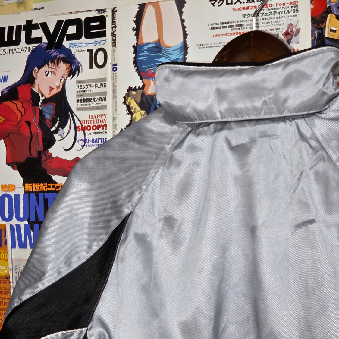 JPN 챔피온 올드스쿨 실버 바람막이 상품이미지7