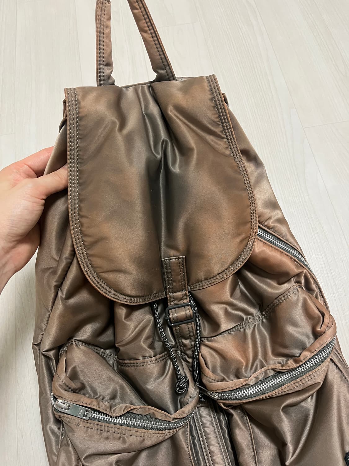 포터 럭색 그레이 상품이미지3