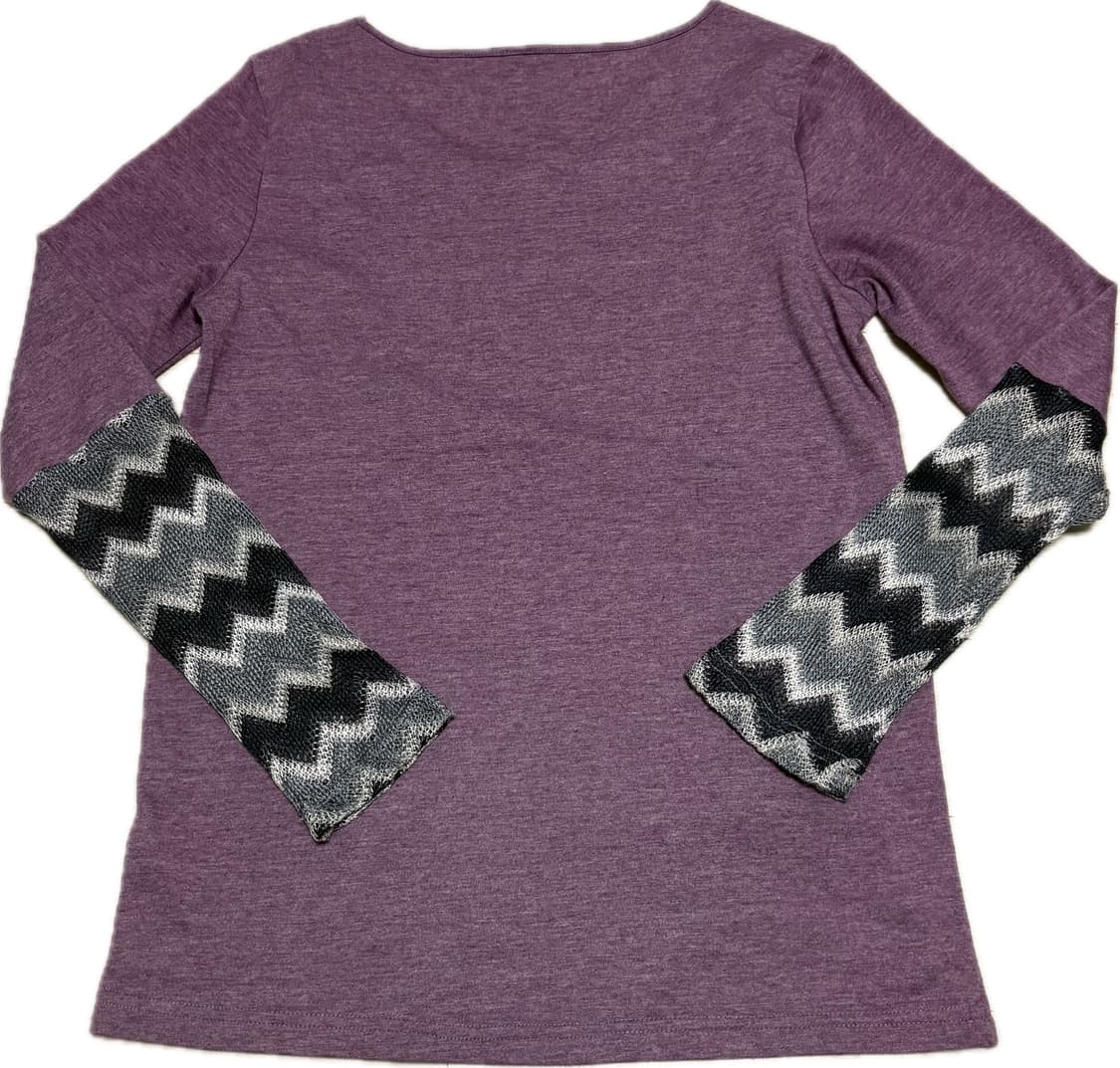 빈티지 히피 모리걸 롱슬ㄹ브 상품이미지2