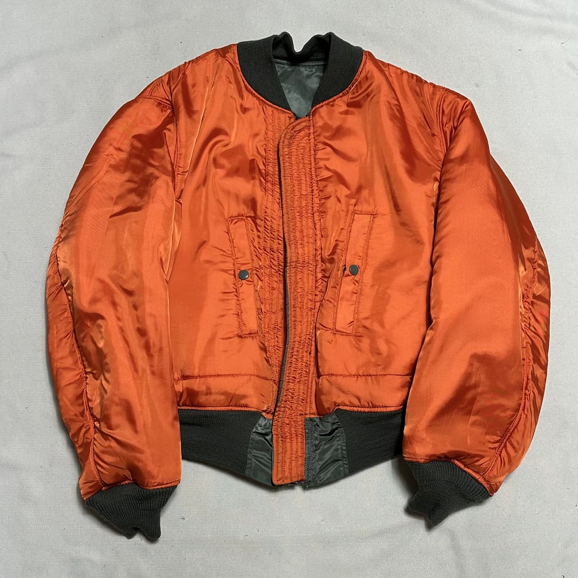 L 60’s 오리지널 플라이트 미공군 ma-1 항공자켓 상품이미지4