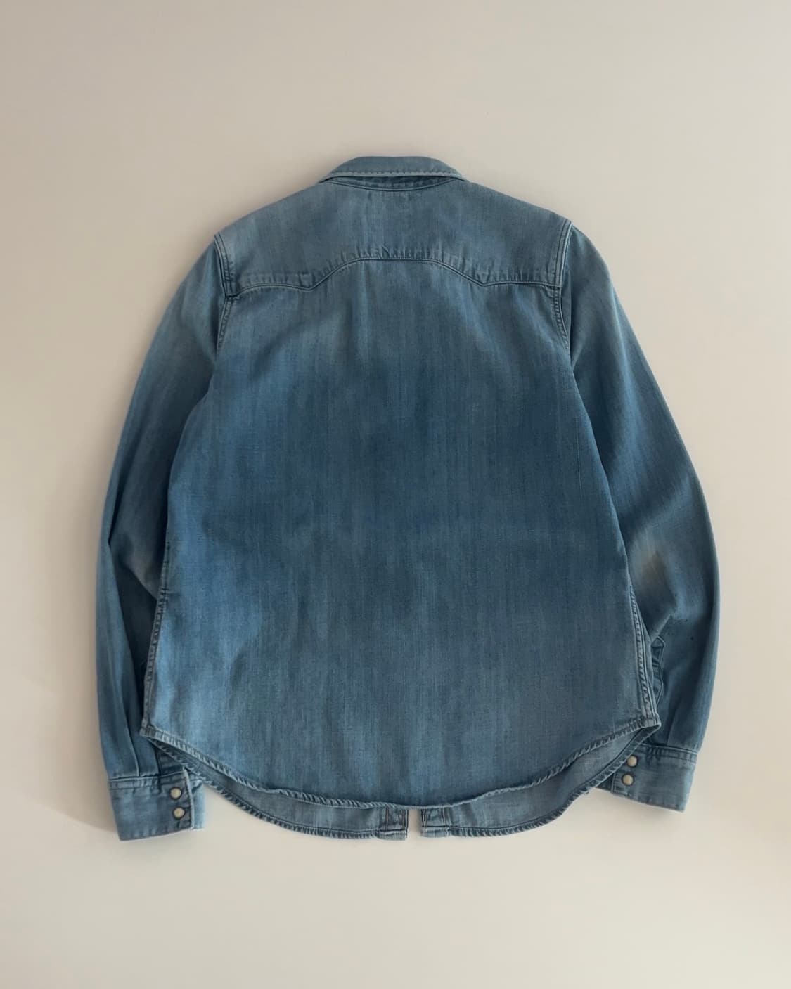 리바이스 여성 웨스턴 데님 셔츠 M 상품이미지6