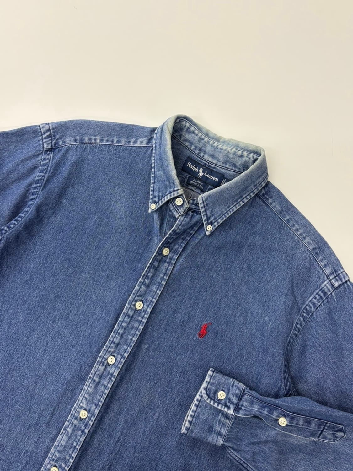 Polo 폴로 랄프로렌 90‘s 블레이크 데님 셔츠 상품이미지1