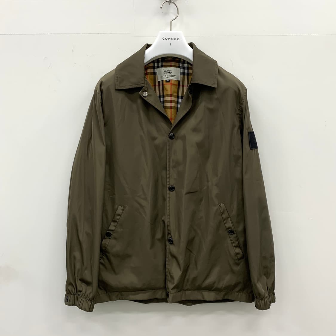 버버리 패치 코치 자켓 상품이미지1