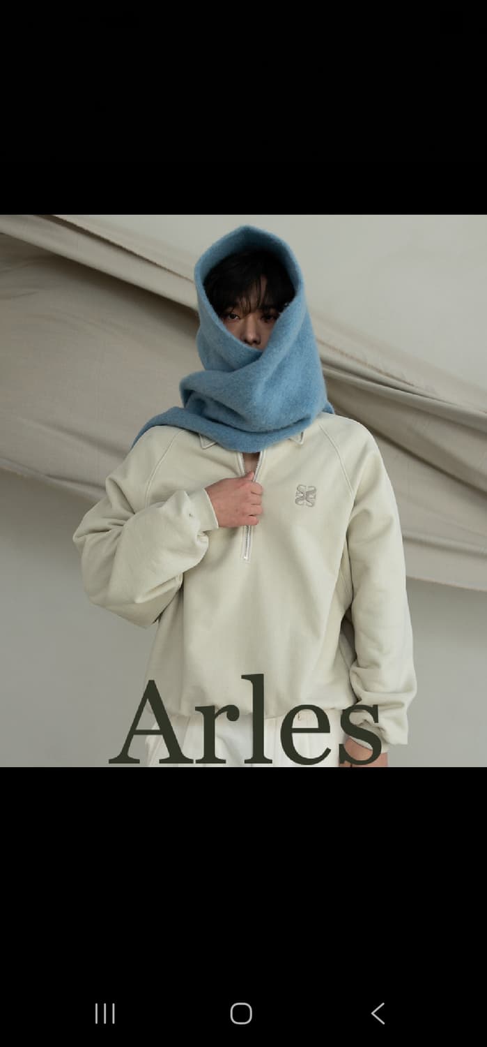 Satur 세터 반집업 맨투맨 라지 상품이미지1