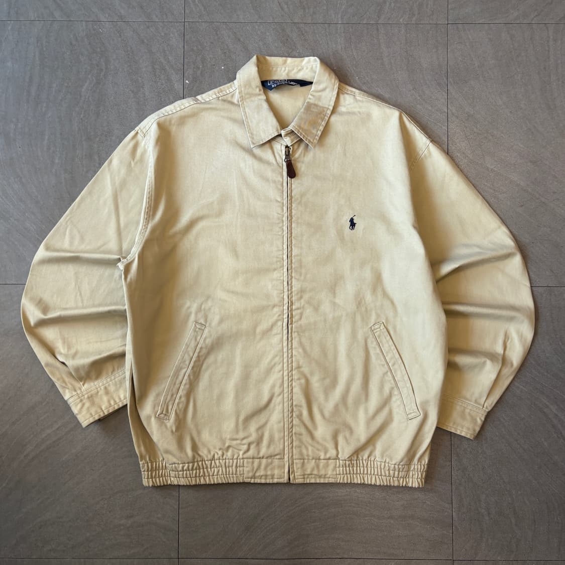 폴로 정품 베이지 스윙톱 자켓 상품이미지1