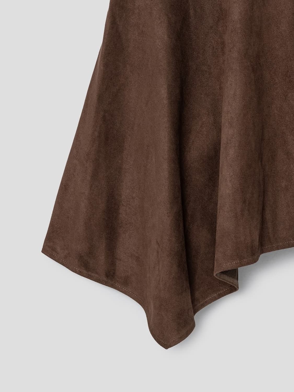 에잇세컨즈 스웨이드 벨트 미디 스커트 M 상품이미지2