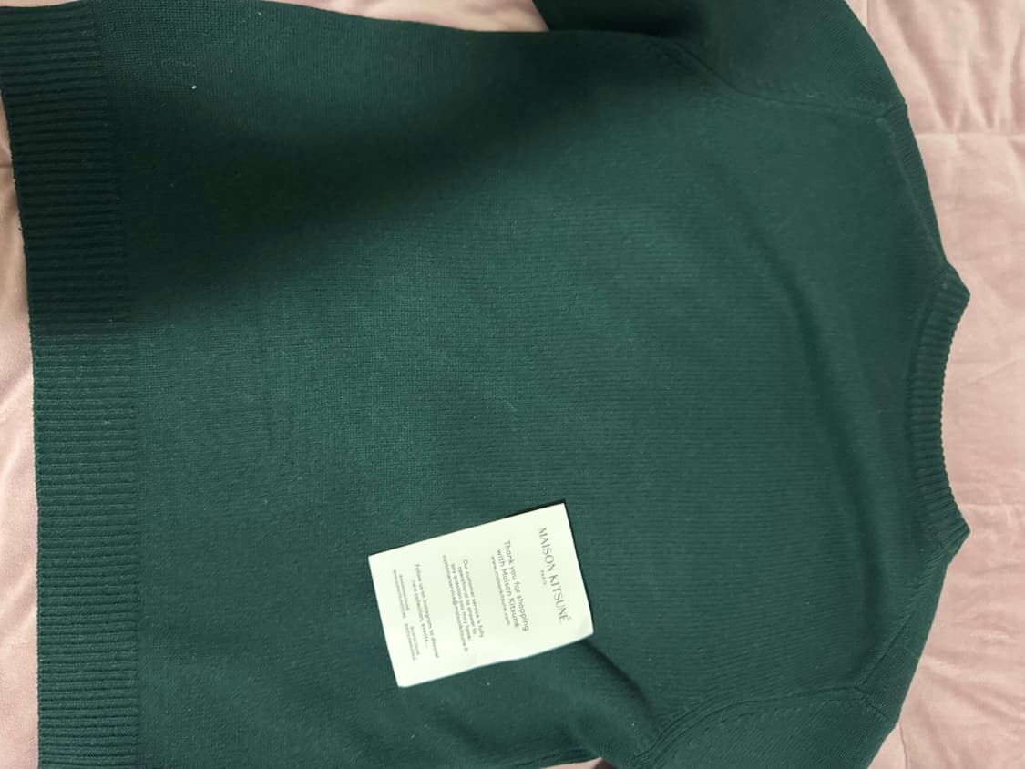 메종키츠네 빅폭스헤드 니트 XL 상품이미지3