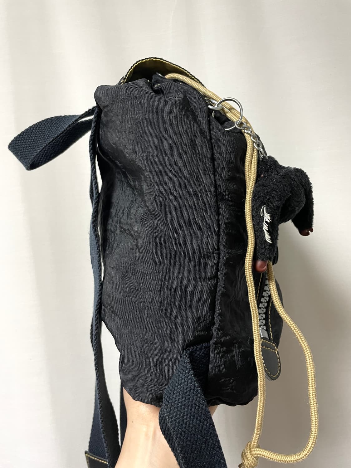 키플링 블랙 스티치 복조리 미니 백팩 _ 모리걸 y2k 상품이미지3