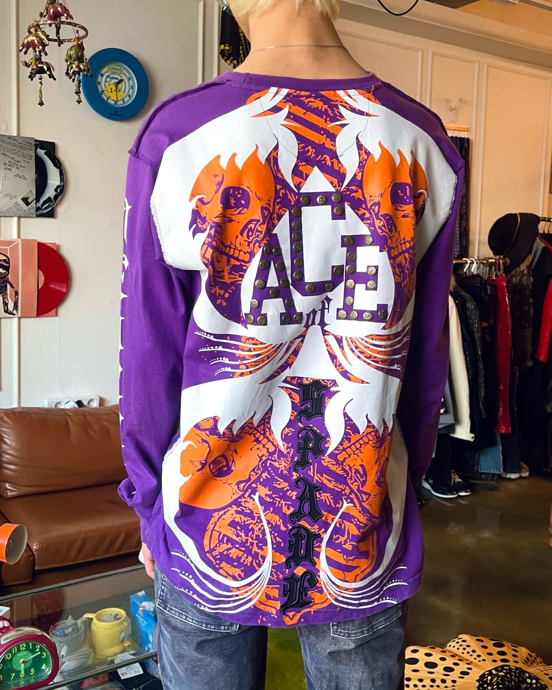 1980-90s Blac Label Punk Long-Sleeve 상품이미지3