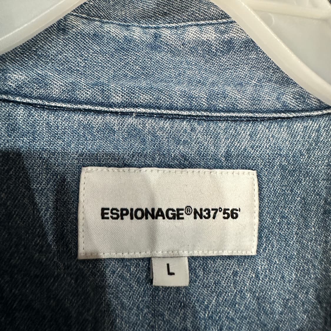 에스피오나지 데님 청남방 L 상품이미지3