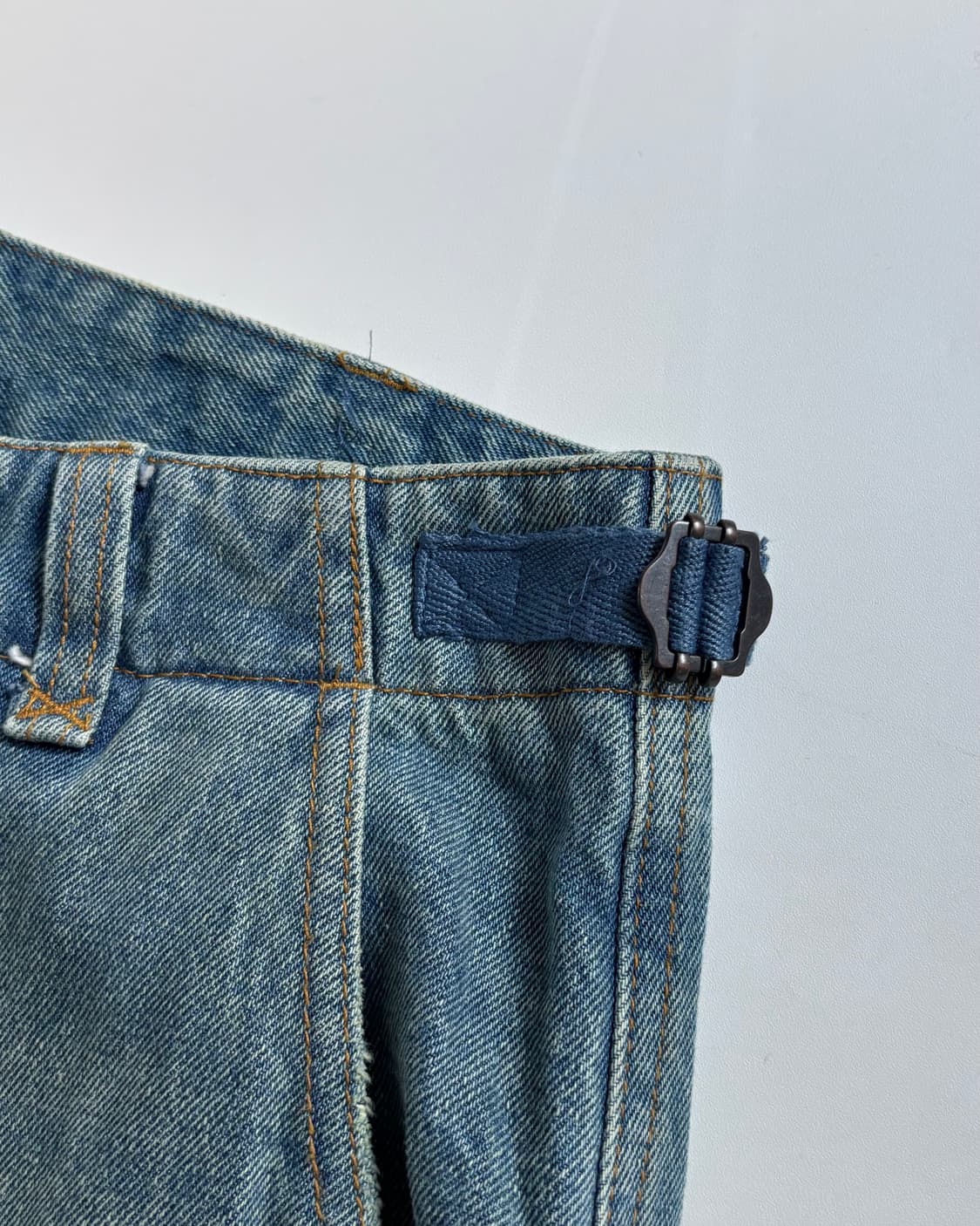 NAUTICA 노티카 와이드 카고포켓 데님 팬츠 상품이미지6