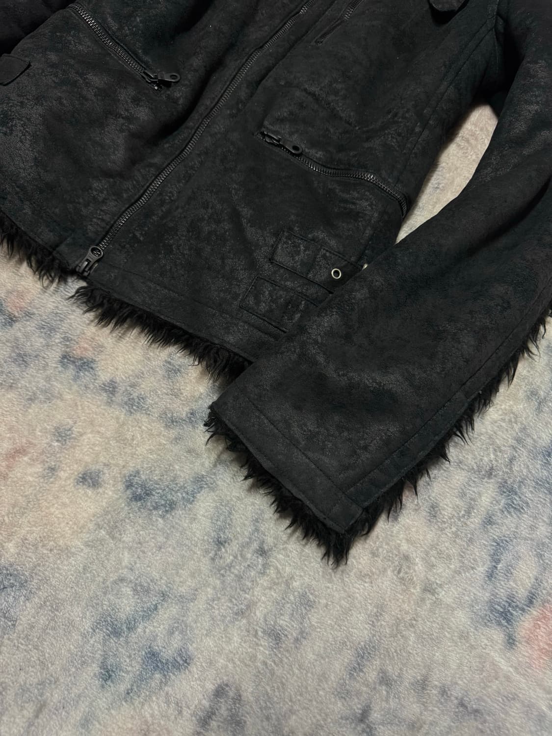 Unknown vkei trimming fur jacket 상품이미지6