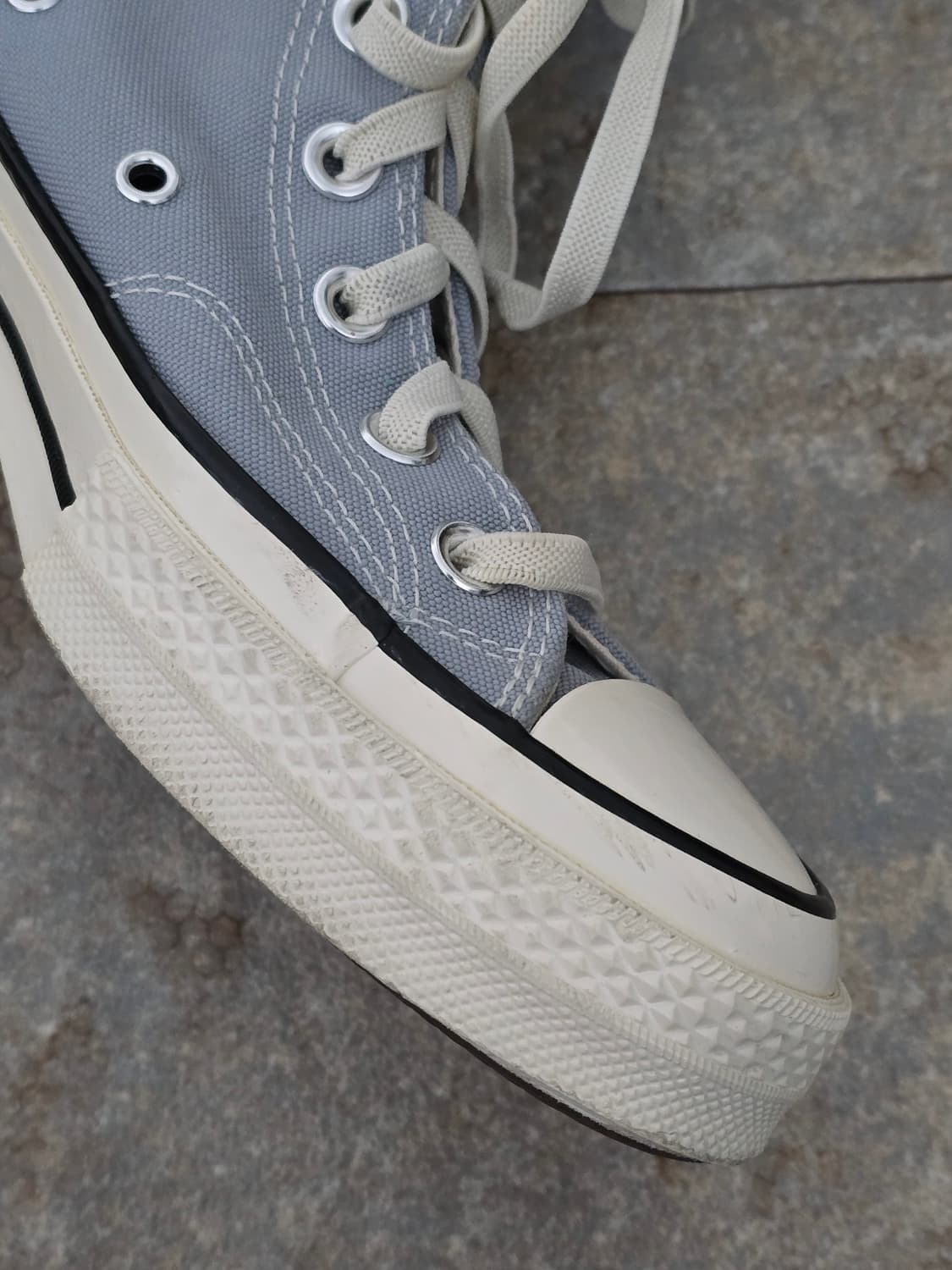 (245)컨버스 척 70 빈티지 캔버스 울프 그레이 하이  상품이미지6