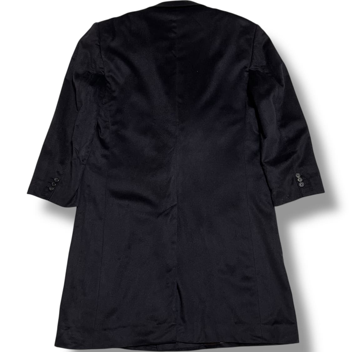 90's YSL 캐시미어 100% 더블 브레스티드 코트 상품이미지2