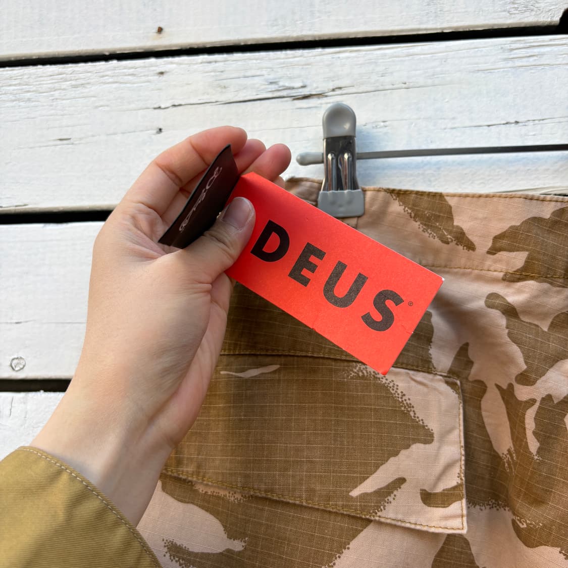 Deus 데우스 카모 립스탑 반바지 (새상품) 상품이미지5