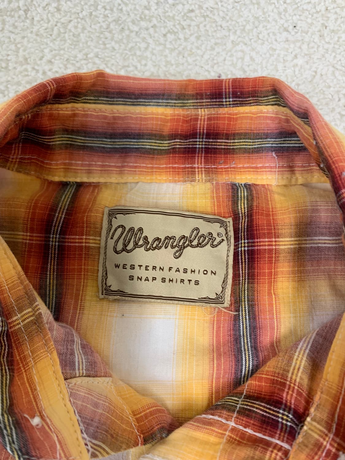 WRANGLER 웨스턴셔츠 상품이미지1