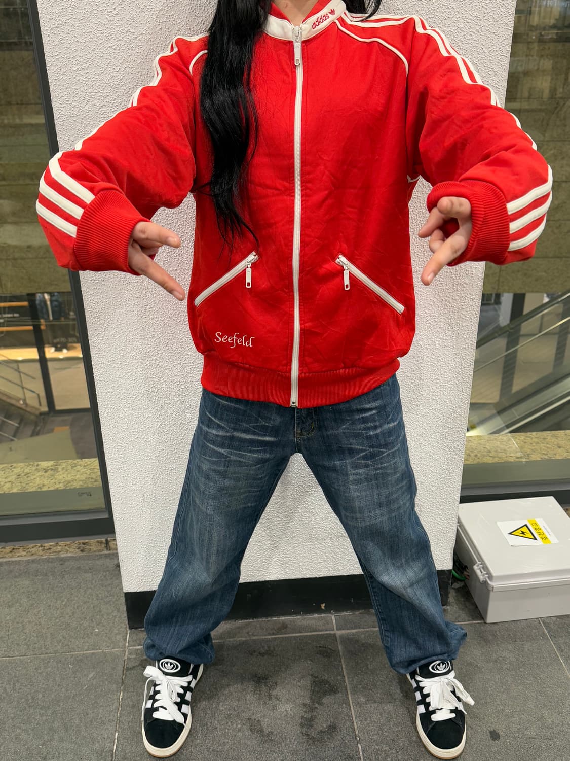 00s 아디다스 씨펠드 트랙탑 져지 상품이미지6