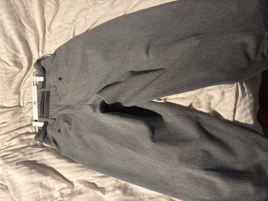 렉토 25fw 퀸시 울 팬츠 m size grey 상품이미지2