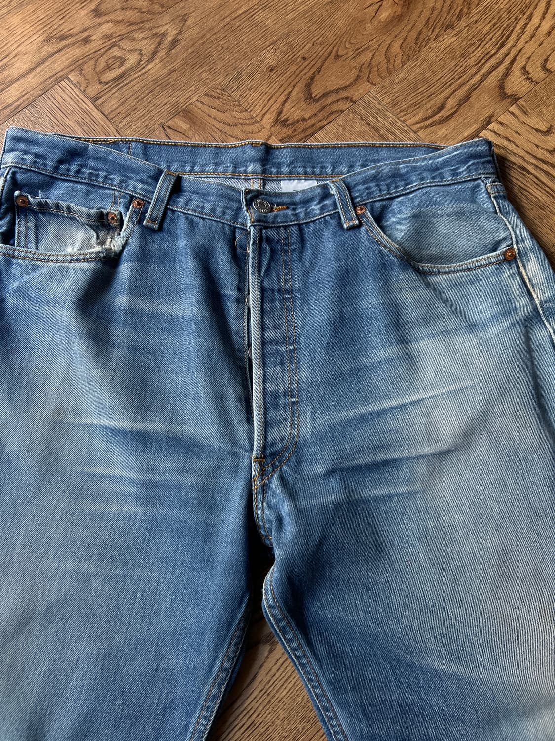[36]리바이스 501XX 빈티지 페이딩 데님 팬츠 상품이미지6