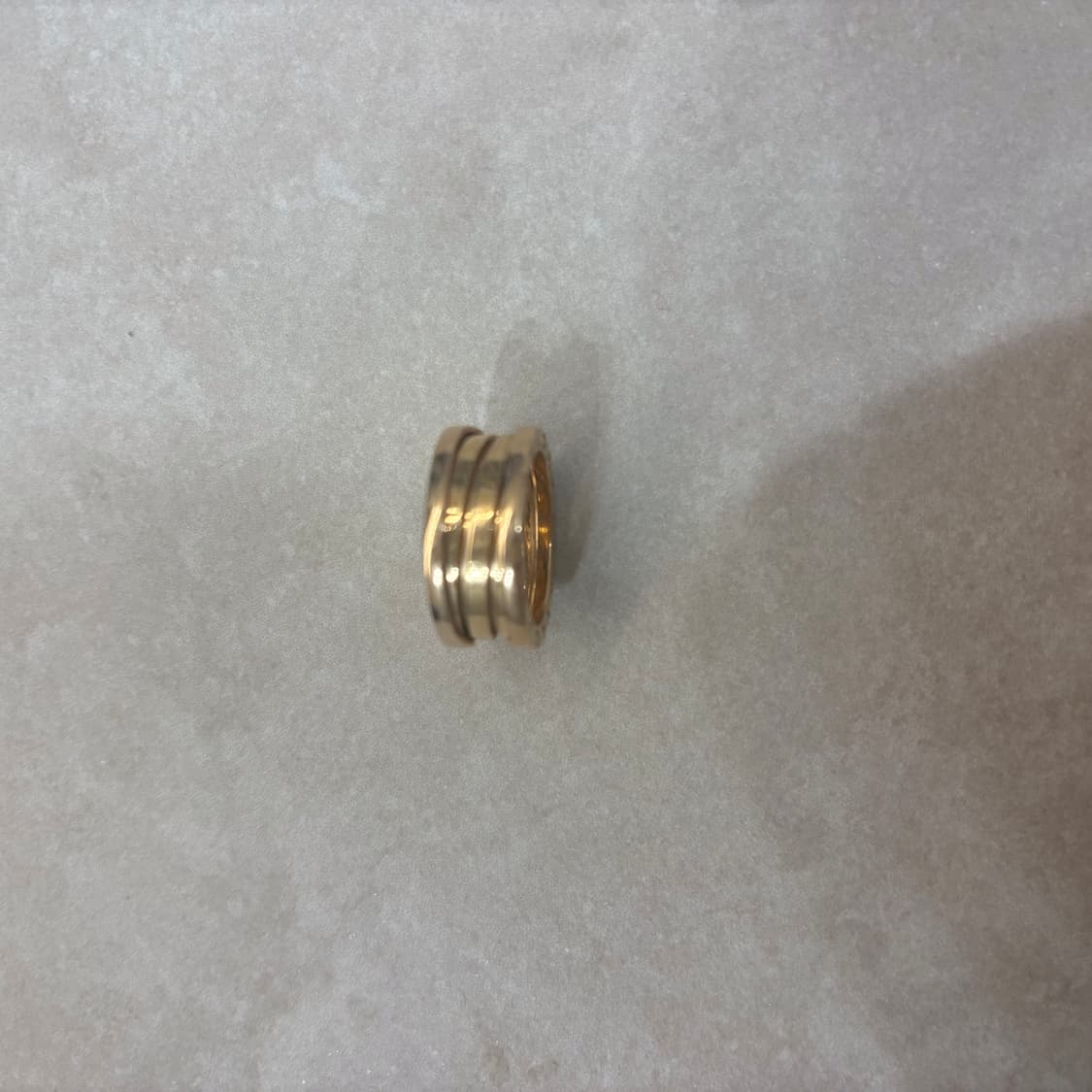 불가리 비제로원 3밴드 링 18k 로즈 웨딩링 상품이미지1