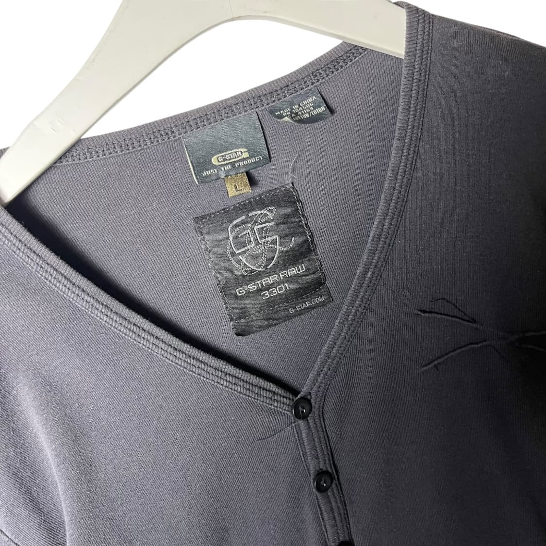 [G Star Raw] 지스타 로우 헨리넥 롱슬리브 상품이미지2