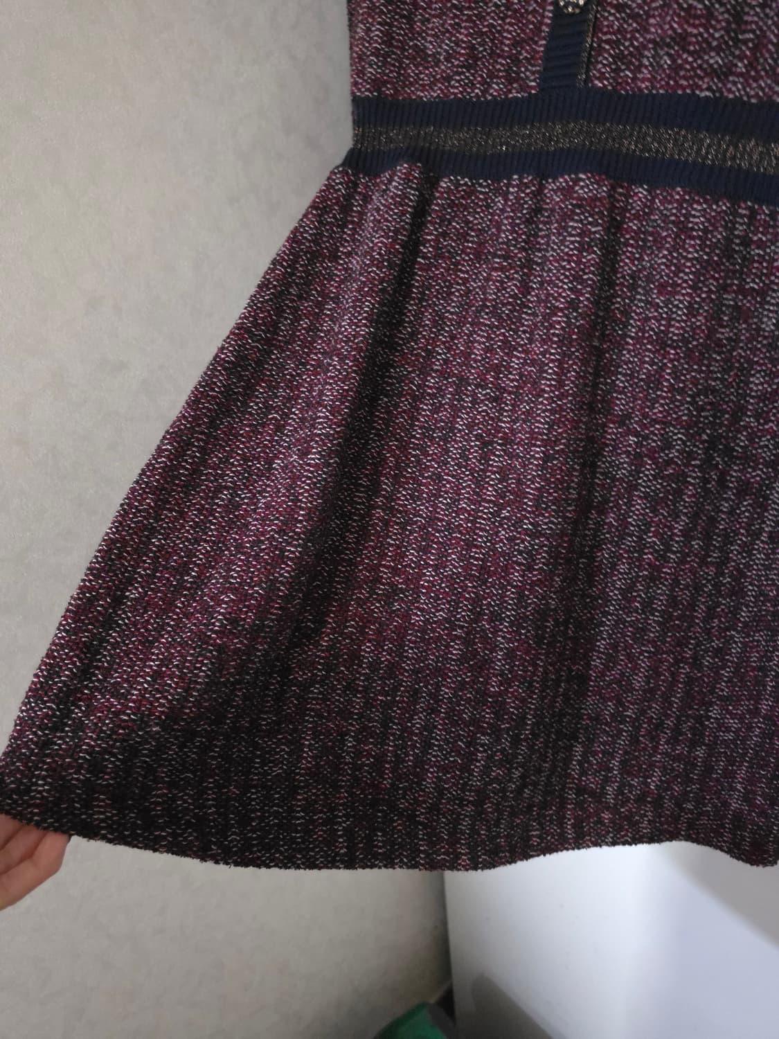 시슬리 트위드 원피스 상품이미지3