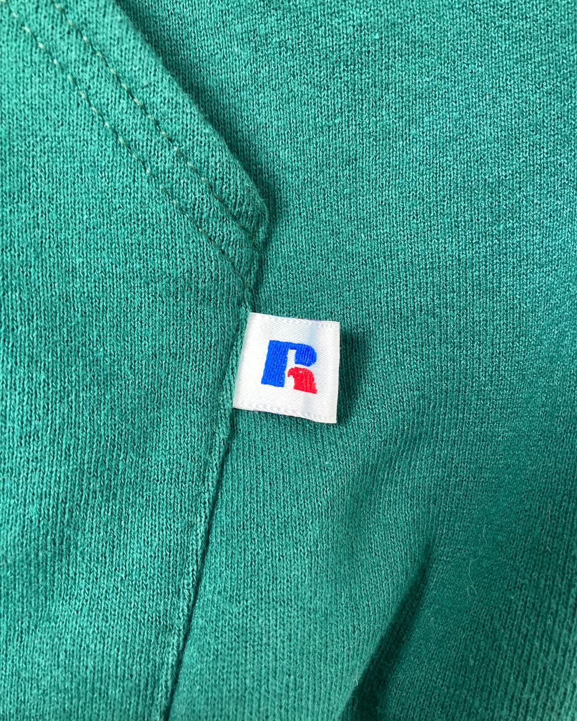 90s Russell Zip Up Hoodie (green) 상품이미지5