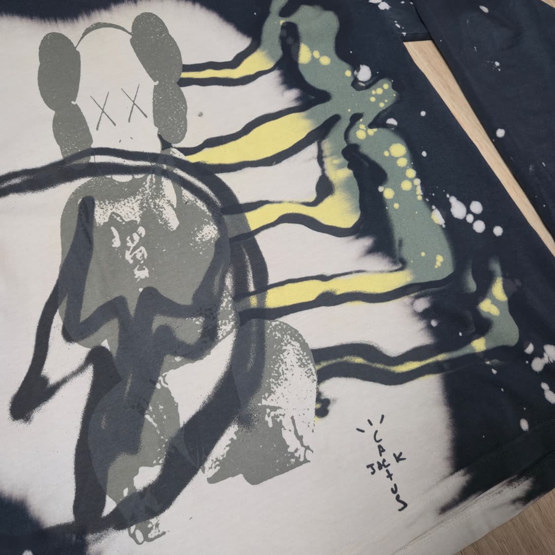 L) 트레비스스캇 x 카우스 x 프라그먼트 긴팔티셔츠 롱슬리브 상품이미지2