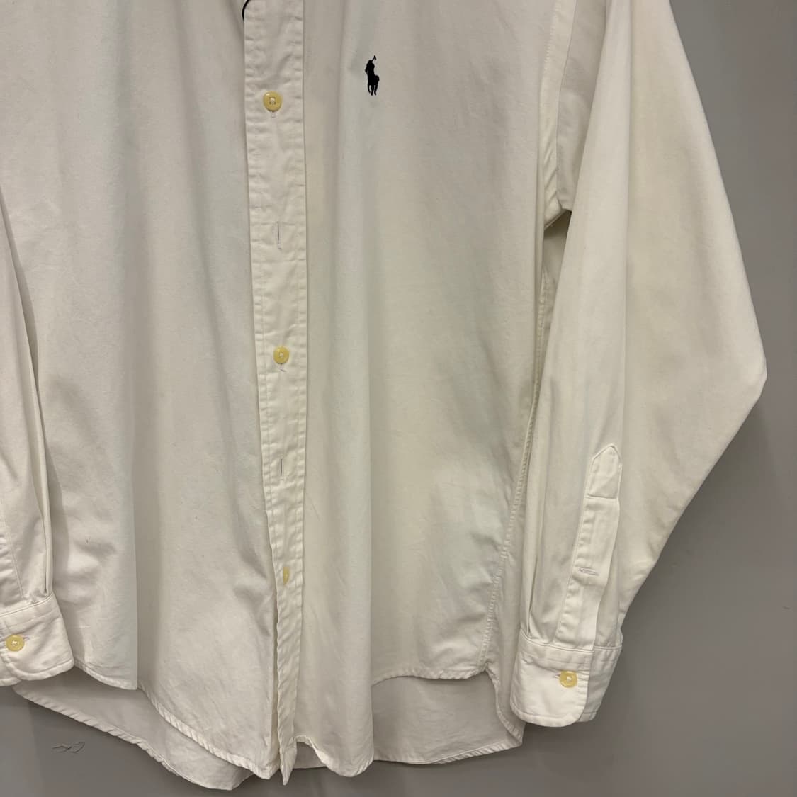 폴로 랄프 로렌 화이트 셔츠 L 상품이미지3