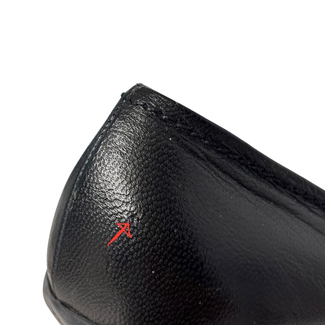 프라다 37.5 삼각 로고 플랫 로퍼 . 초콜릿 상품이미지8