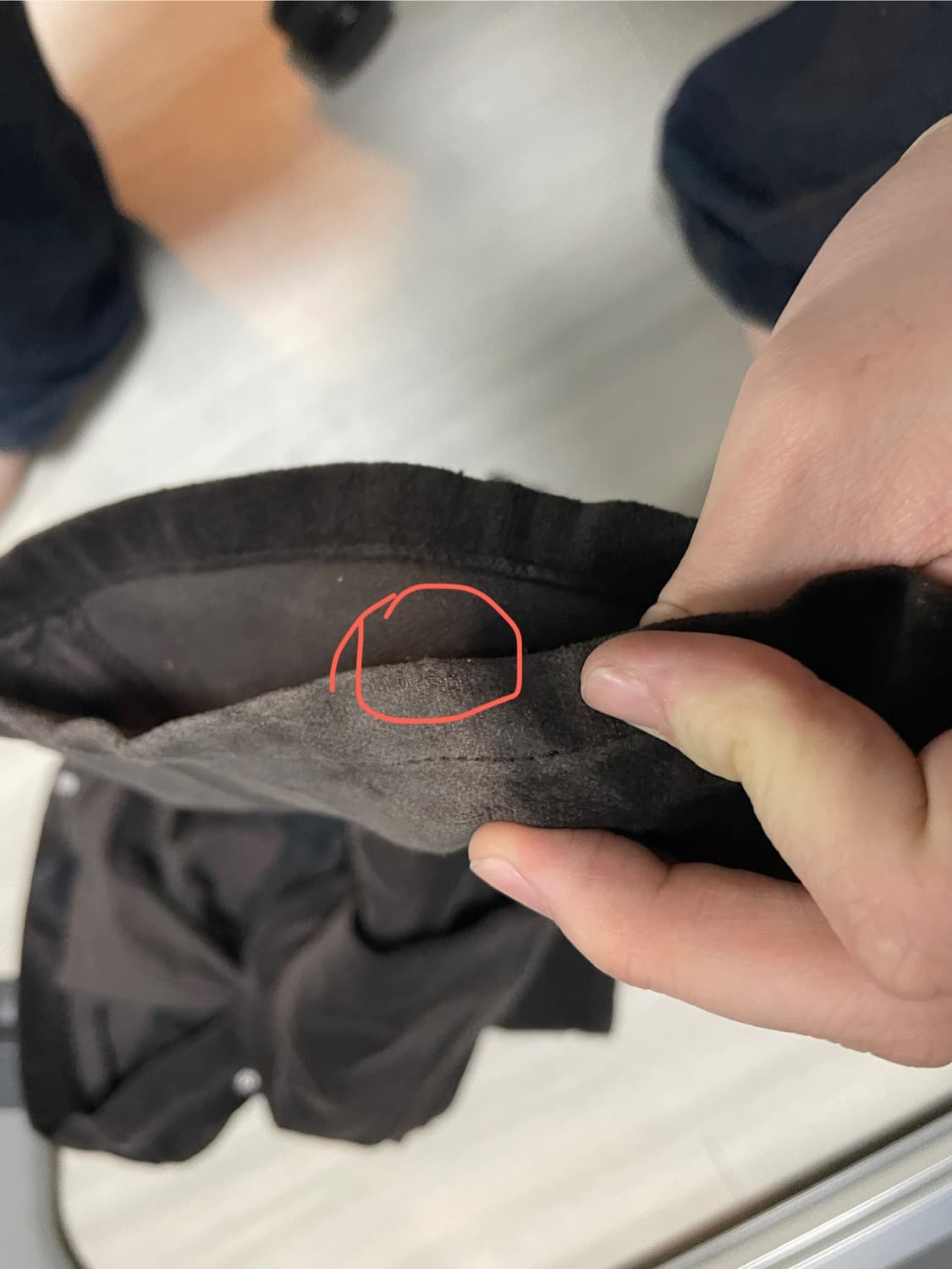 디올옴므/05fw 플레어 벨루어팬츠/32 상품이미지6