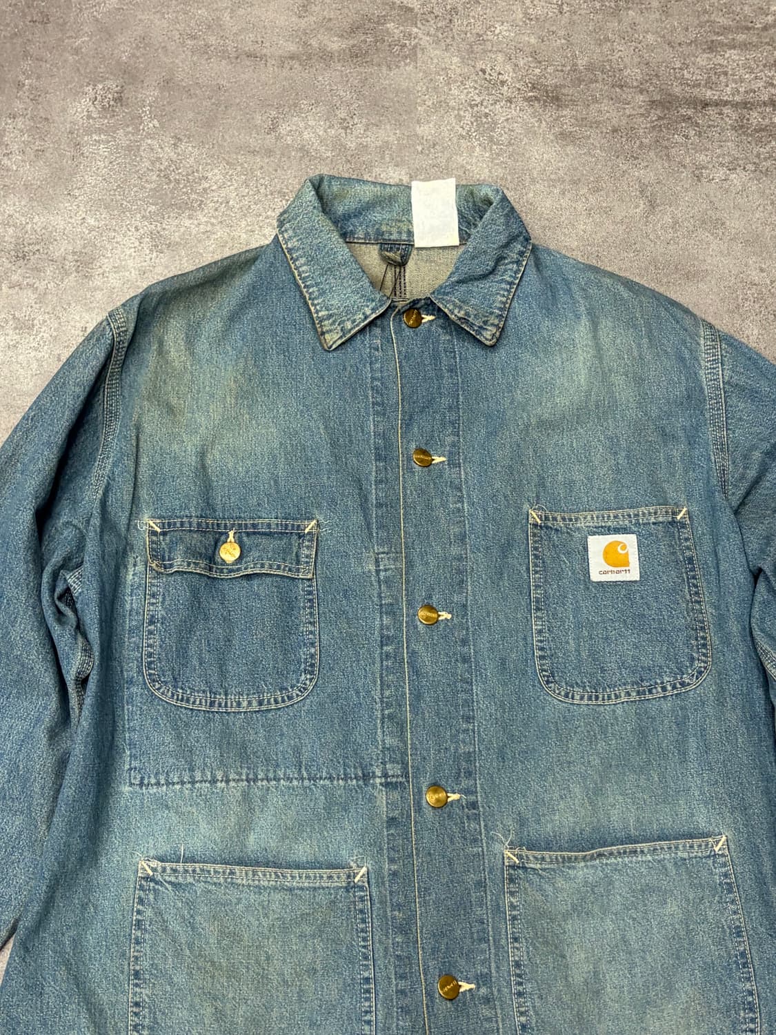 90s 칼하트 데님 초어 자켓 상품이미지4